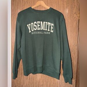 Green Yosemite Crewneck L